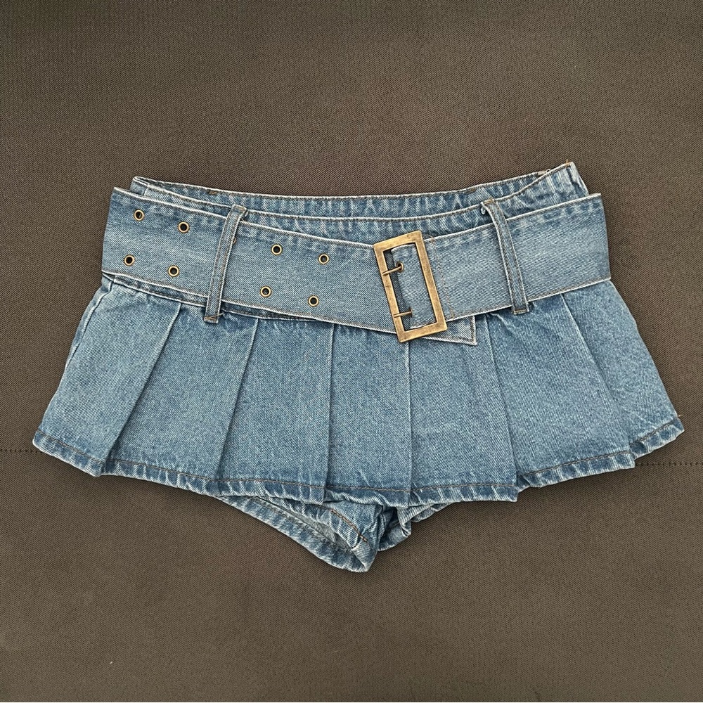 Denim skirt